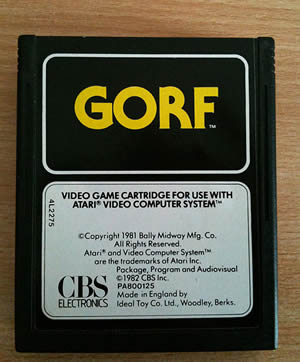 Gorf game cartridge